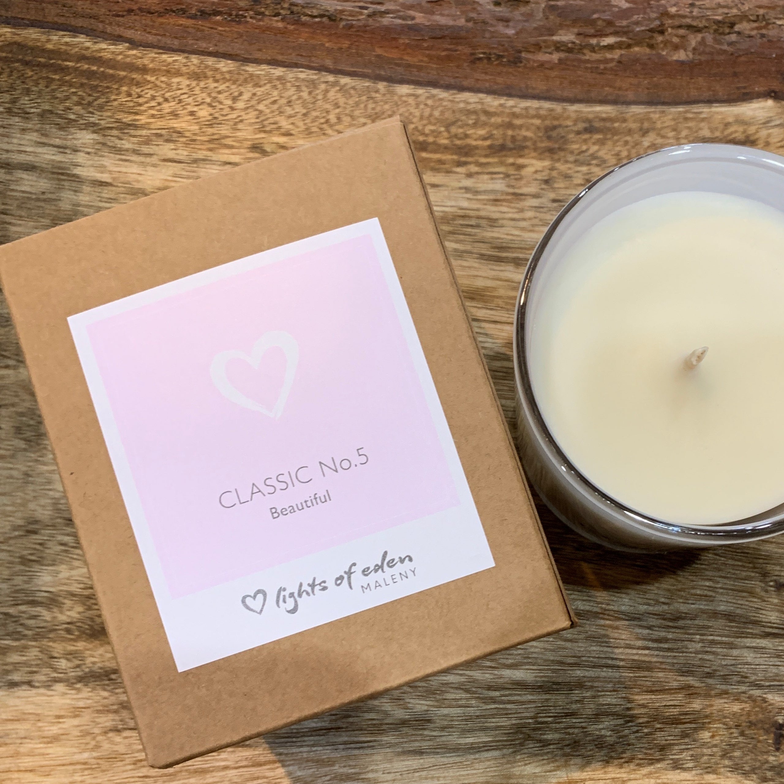 Classic No. 5 Candles Lights of Eden